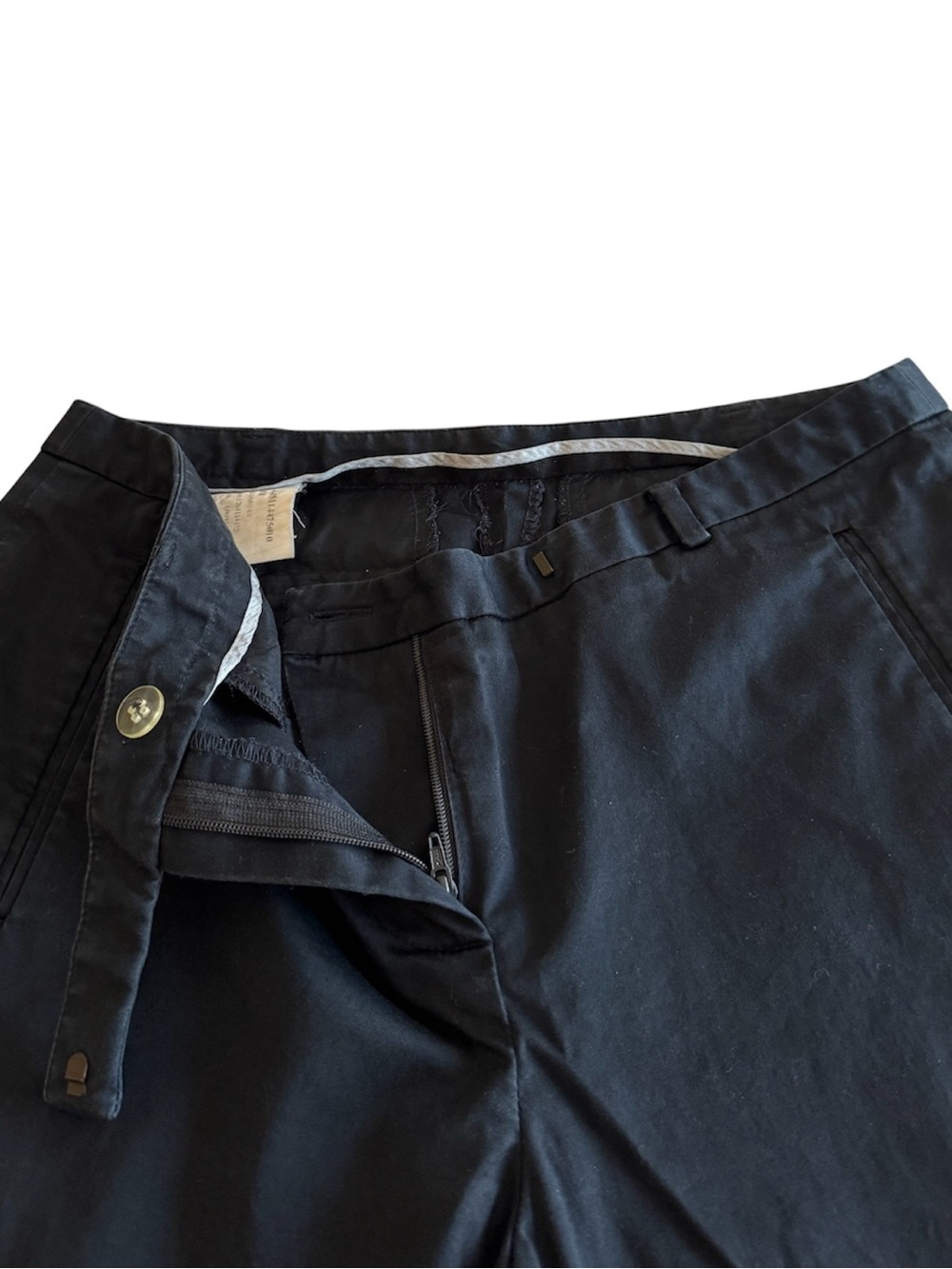 🛍️SALE🛍️ Women's Navy Cropped Stretch Capri Pants - Picture 4 of 6